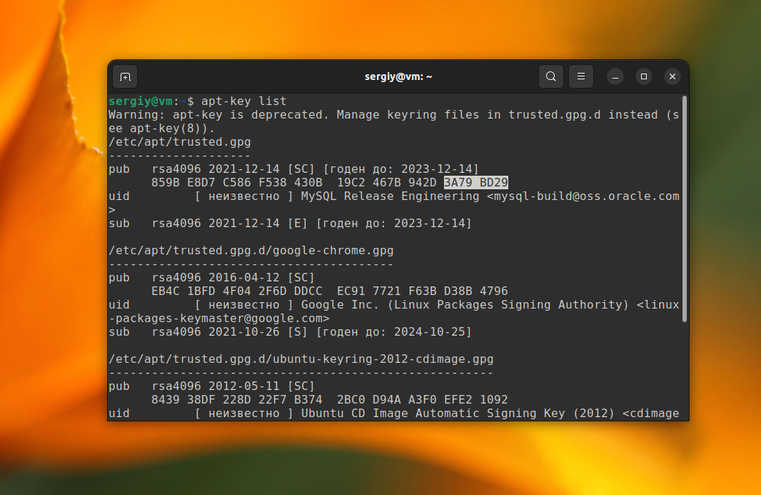 How to Fix Key is Stored in Legacy trusted.gpg Keyring in Ubuntu Losst