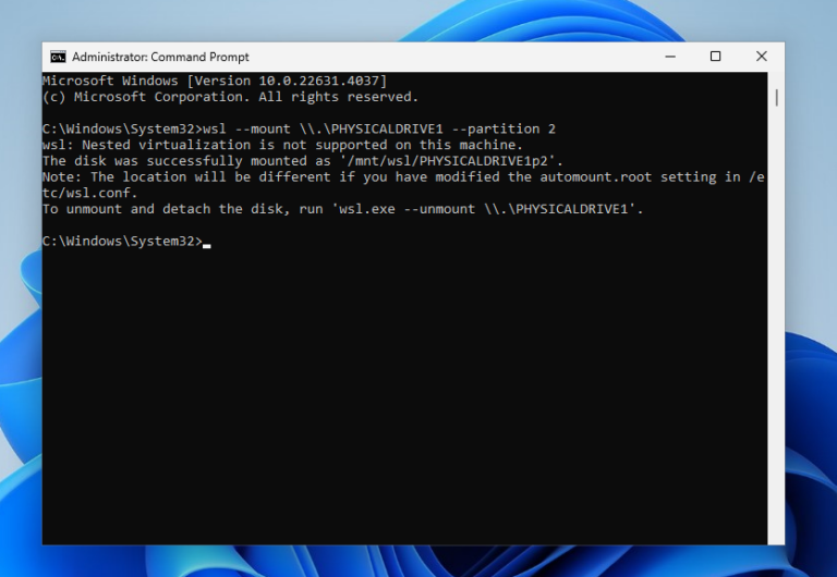 How to Mount Ext4 in Windows 10/11 | Losst