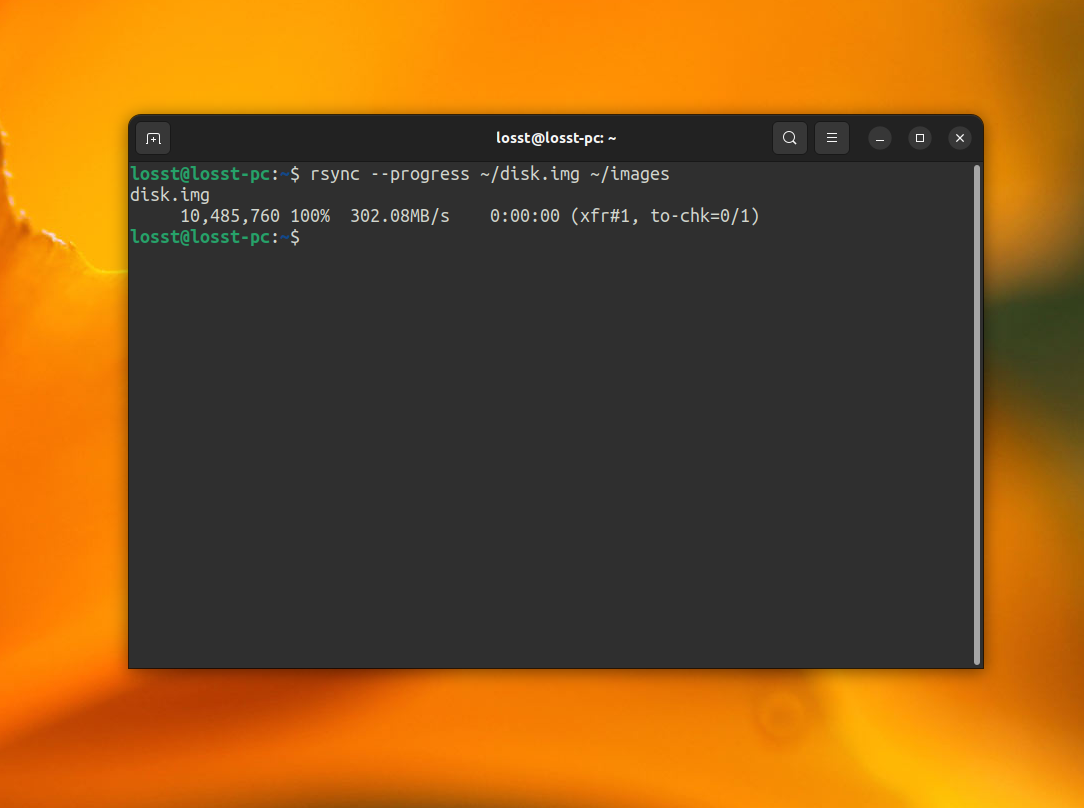 Копирование файлов в Linux