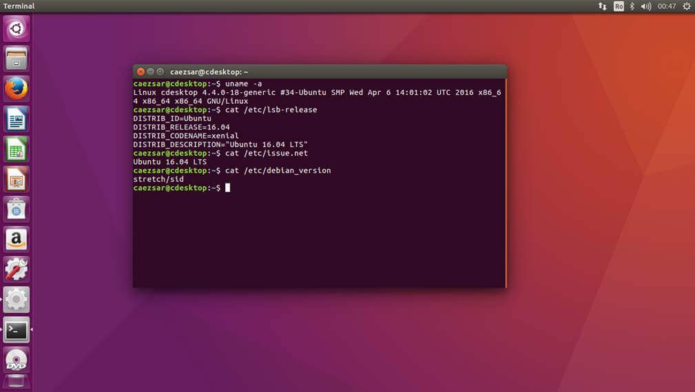 Confirm-Ubuntu-16.04-Version