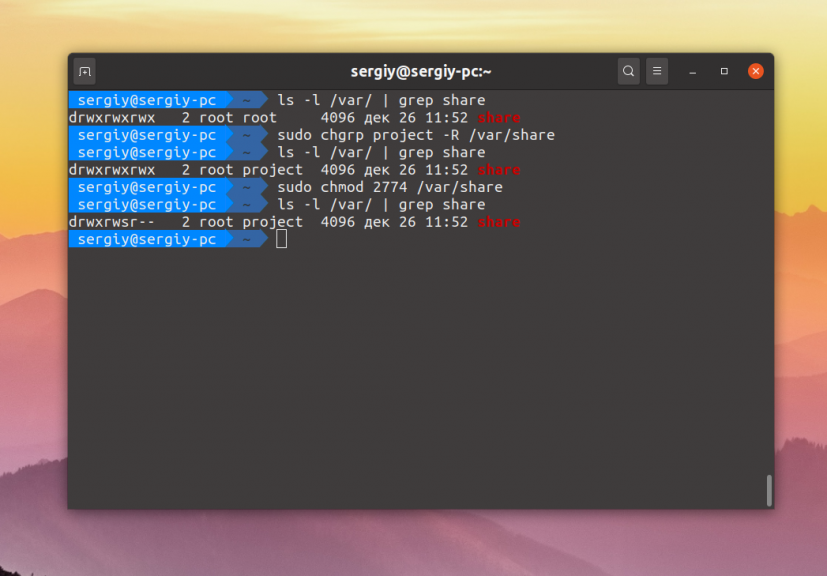 Ubuntu монтирует сетевой диск и монтирует файловую систему samba на ubuntu