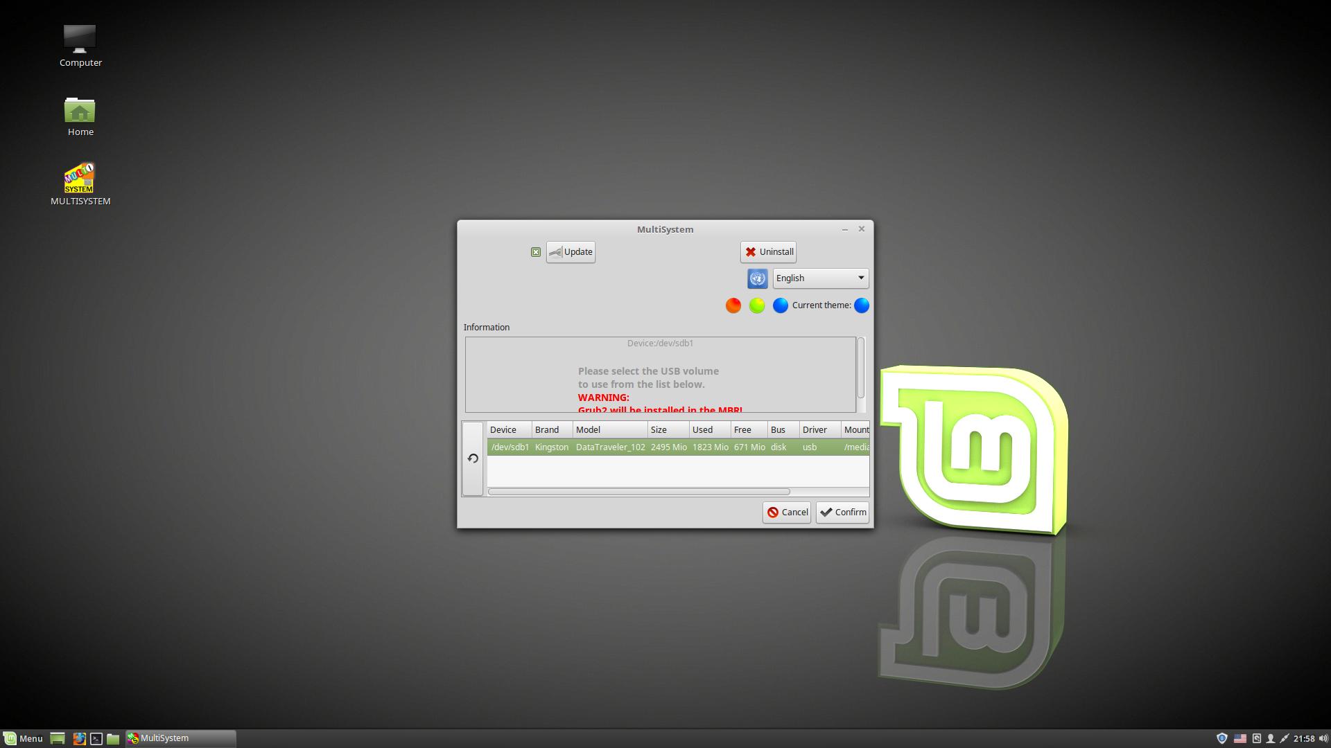 Образ linux на флешку. Загрузочная флешка Linux Mint. Загрузка Linux Mint с флешки. Linux установочный образ на флешку. Загрузочная USB Linux.