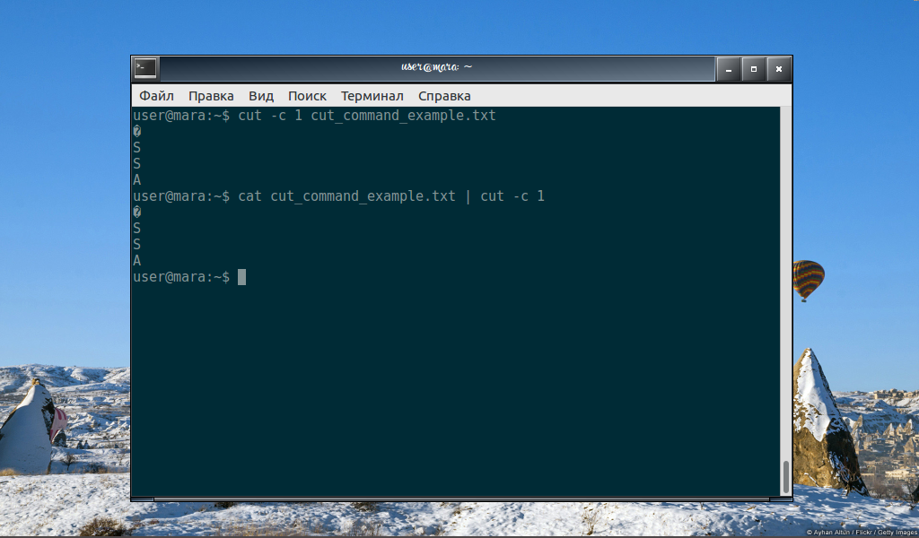 Команда cut Linux Losst