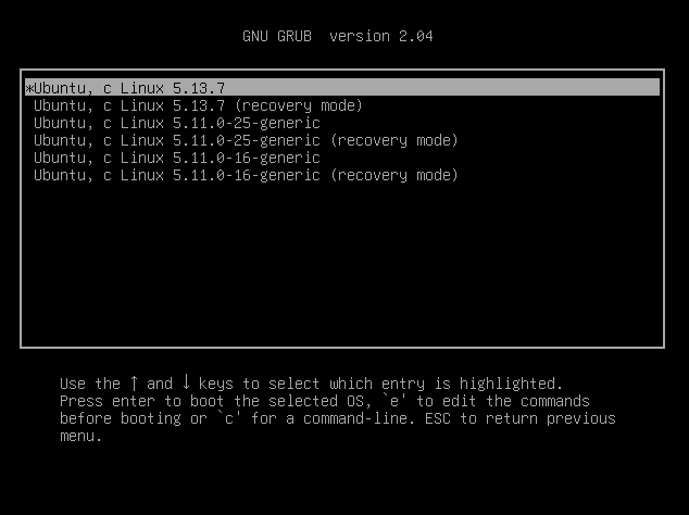 Сборка ядра linux. Как собрать ядро Linux под своё железо. Удалить новое ядро Linux. Ubuntu Recovery Mode. Книга по сборке ядра Linux.