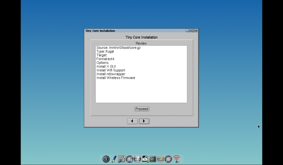 Установка Tiny Core Linux - Losst