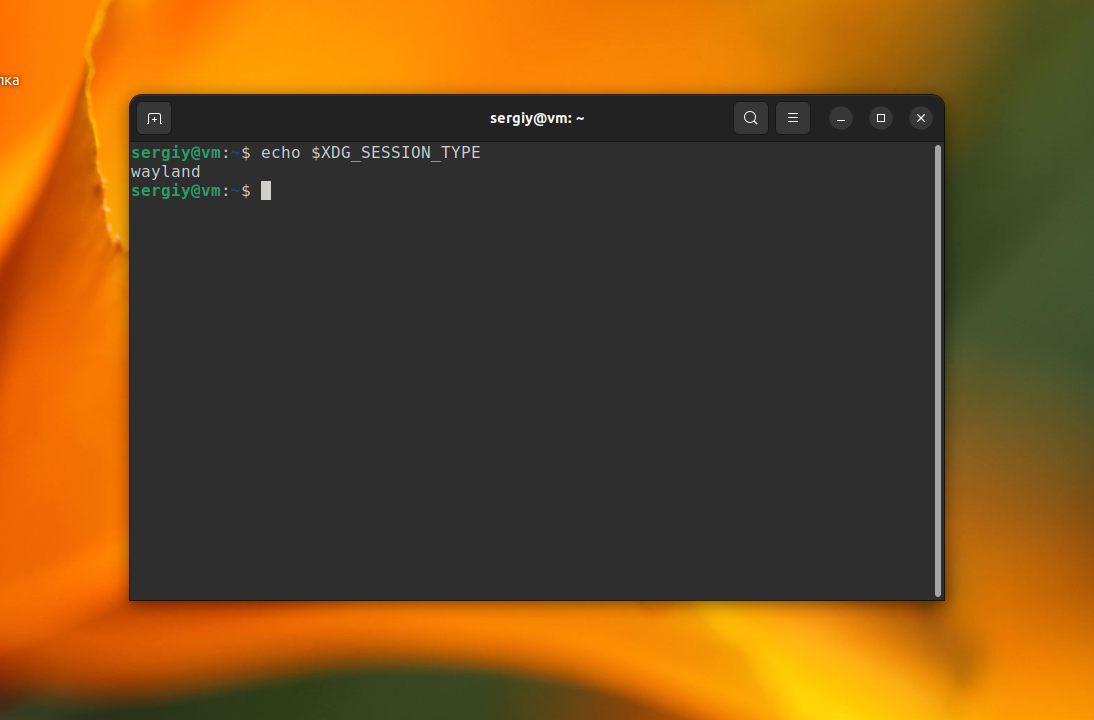 Как узнать Wayland или Losst