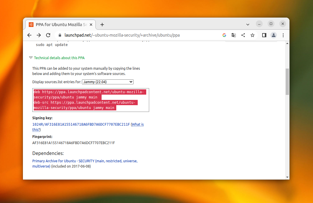 Apt key is deprecated